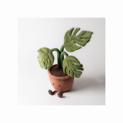 Jellycat Monstera Plant New Zealand | AXLDJ5021